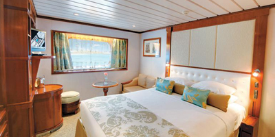 Habitación externa panorámica